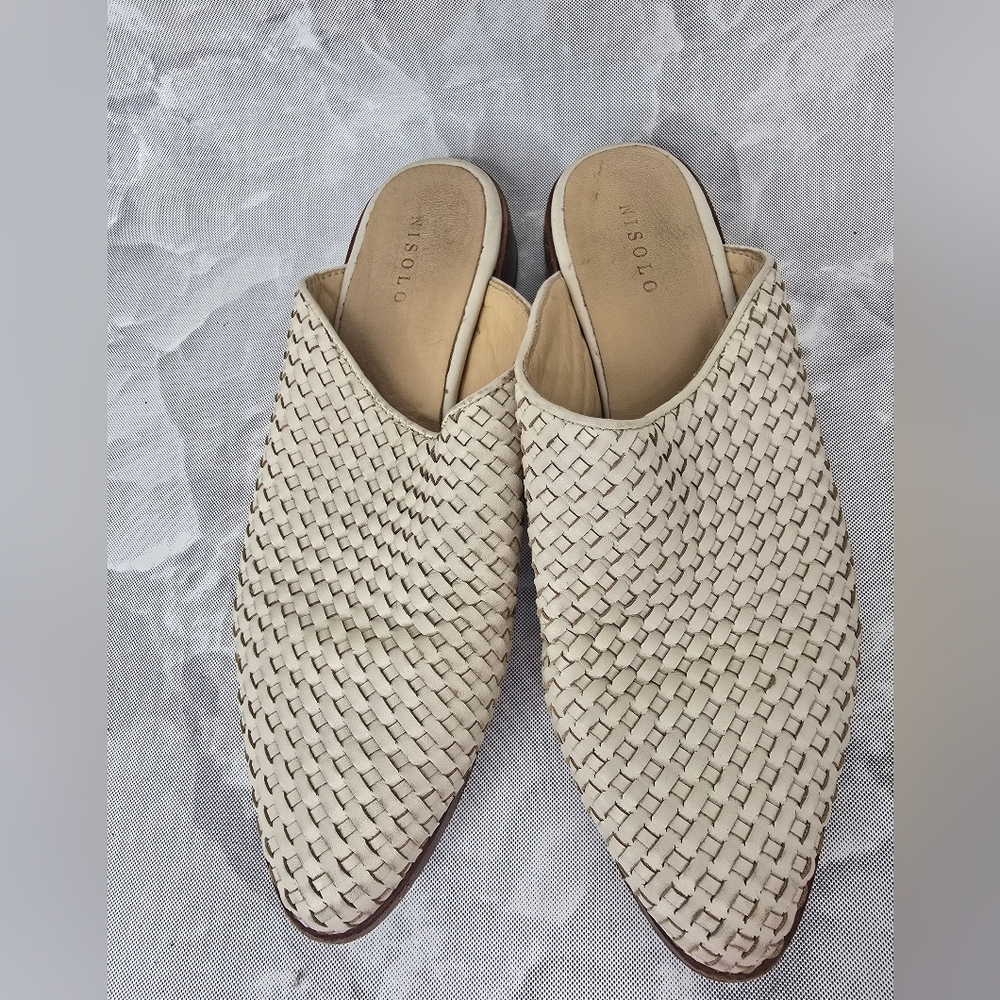 Nisolo All Day Woven Mules - Picture 2 of 8